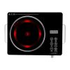 3500W Electric Single Ceramic Stove Electric Cooktop Hot Plate Infrared Countertop Burner With 12 Power & Temperature Levels 0-3H Timer Portable Handl