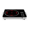 3500W Electric Single Ceramic Stove Electric Cooktop Hot Plate Infrared Countertop Burner With 12 Power & Temperature Levels 0-3H Timer Portable Handl