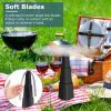 4Pcs Fly Repellent Fan Table Top Battery Powered Bug Deterrent Fan Hanging Food Fans For Party Bbq Picnic Camping