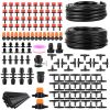 Drip Irrigation Kit Automatic Garden Irrigation System Misting Plant Watering Drip Kit For Garden Greenhouse Flower Bed Patio Lawn