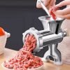 Manual Meat Grinder Heavy Duty Hand Operated Mincer Sausage Maker Machine Noodle Maker Kitchen Food Grinder For Pork Beef Pepper