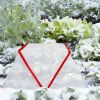 4Pack 31.50×12.99×13.39In Garden Row Accelerator Plants Covers Plant Net Cage Guard Greenhouse Covers Protect Seedling Fruit Vegetable Rows From Frost