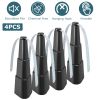 4Pcs Fly Repellent Fan Table Top Battery Powered Bug Deterrent Fan Hanging Food Fans For Party Bbq Picnic Camping