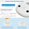 Coffee Mug Warmer Cup Warmer Auto Shut Off Coffee Tea Milk Electric Heater Pad Office Home Desk Coffee Mug Warmer Electric Beverage Warmer Mat 125.6℉/