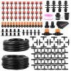 Drip Irrigation Kit Automatic Garden Irrigation System Misting Plant Watering Drip Kit For Garden Greenhouse Flower Bed Patio Lawn