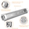 Pellet Smoker Tube 12" Stainless Steel Bbq Grill Smoker Tube Pipe For Wood Chips Cold Hot Smoking