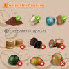 Portable Electric Espresso Machine Cordless Coffee Maker Self-Heating Car Espresso Maker With Anti-Dry Burn Fit For Ground Coffee/Ns/Dg Capsules For C