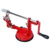 3In 1 Apple Peeler Manual Rotation Potato Fruit Core Slicer Kitchen Hand Cracking Corer W/ Zinc Alloy Peeler Suction Base