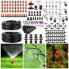 Drip Irrigation Kit Automatic Garden Irrigation System Misting Plant Watering Drip Kit For Garden Greenhouse Flower Bed Patio Lawn