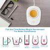 Coffee Mug Warmer Cup Warmer Auto Shut Off Coffee Tea Milk Electric Heater Pad Office Home Desk Coffee Mug Warmer Electric Beverage Warmer Mat 125.6℉/