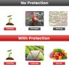 4Pack 31.50×12.99×13.39In Garden Row Accelerator Plants Covers Plant Net Cage Guard Greenhouse Covers Protect Seedling Fruit Vegetable Rows From Frost
