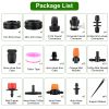 Drip Irrigation Kit Automatic Garden Irrigation System Misting Plant Watering Drip Kit For Garden Greenhouse Flower Bed Patio Lawn