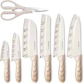 Knife Set13 Pieces Kitchen Knives  Stainless Steel