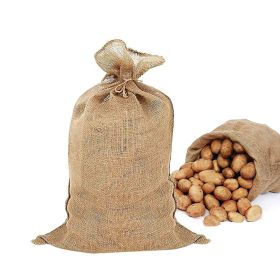 1PC 20inch*36inch Jute Food Storage Bag with String, an Eco-Friendly Food Storage Bag, a Kitchen Essential