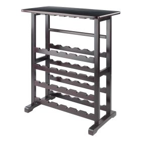 Vinny Wine Rack Espresso