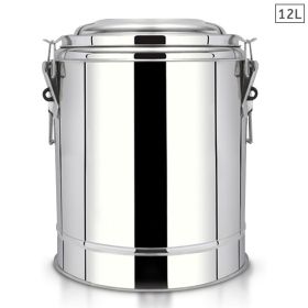 3.2 gallon Stainless Steel Insulated Stock Pot – Hot & Cold Beverage Container