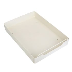 Pull Out Cabinet Organizer Stick On Drawer Carbon Steel Pull Out Shelf Slide Out Pantry Organizer for Kitchen Bathroom Living Room 11.93"Wx16.61"