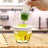 Turkey Baster and Pastry Brush Set with Thick Glass Docking Bowl Silicone Oil Brush Bottle Oil Dispenser for Cooking BBQ Baking and Grilling - green