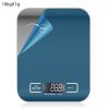 1pc 10KG/5KG Kitchen Scales Stainless Steel Weighing For Food Diet Postal Balance Measuring LCD Precision Electronic - 10KG