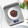 1pc 10KG/5KG Kitchen Scales Stainless Steel Weighing For Food Diet Postal Balance Measuring LCD Precision Electronic - 10KG