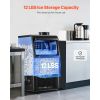 Commercial Ice Maker Machine, 70lbs/24H Ice Maker Machine with 12lbs Storage Capacity, 36 Ice Cubes in 15 Minutes