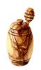 Olive Wood Honey Pot w/Honey Dipper - As shown