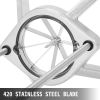8-Section Commercial Easy Wedger Stainless Steel Blade Fruit Lime Slicer, Lemon Cutter 8 Wedges for Bar Restaurant - 8-petal