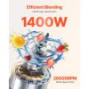 Blender for Smoothies, 85 oz 1400W, Professional Blender with Powerful Motor