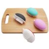 Crevice Brush Fruit And Vegetable Clean Cleaning Brush Portable Plastic Cleaning Vegetable Artifact Kitchen Gadgets Bendable - Black - China