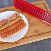 Bbq Barbecue Tools Hot Dog Cut Sausage Cut Ham Cutter Cut Grain Cut Egg Cutter Hot dog Knife - NKM095