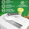 Cabbage Shredders Stainless Steel Vegetable Peeler Cutter Wide Mouth Fruit Salad Graters Knife Cooking Kitchen - white