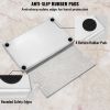 Beer Drip Tray, 304 Stainless Steel Kegerator Drip Trays with 4 Non-Slip Rubber Pads and Detachable Cover