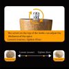 Pepper Grinder Pagoda-shaped Wooden Kitchen Pepper Mill - Natural - Single