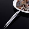 Stainless steel shrimp line knife kitchen cleaning tools cut fish belly knife open shrimp back knife to remove fish scales scraper - VB048H