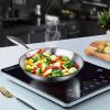 8.7 in Stainless Steel Fry Pan – Top Grade, Induction Compatible Frying Pan Skillet