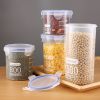 1pc Grain Storage Tank; Plastic Grain Storage Box; Airtight Tank - Combination Set (S+M+L+XL)
