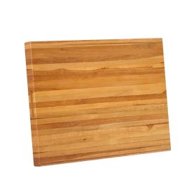 Kitchen Tools Multi-Purpose Cutting Board with Handle - Natural - 24" x 18"