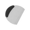With scale flour dough cutter milk tie sugar not cut dough knife baking tools stainless steel single-sided cut - NM506-black