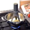 The Unique Automatic Pan Stirrer - Longer Nylon Legs Kitchen Tools Automatic Triangle Mixer Whisk - Longer Nylon Legs-green