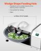 Food Processor & Vegetable Chopper, 3000RPM Food-Grade Stainless Steel Food Processor Chopper with S-Curve Blade
