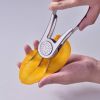 Fruit Divider, Mango Enucleator, Watermelon Diced Artifact, Mango Peeled Artifact, Fruit Peeler - Stainless Steel