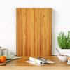 Kitchen Tools Multi-Purpose Cutting Board with Handle - Natural - 24" x 18"