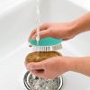 Crevice Brush Fruit And Vegetable Clean Cleaning Brush Portable Plastic Cleaning Vegetable Artifact Kitchen Gadgets Bendable - Black - China