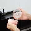 Electric Garlic Chopper Mini, Garlic Masher Crusher, Food Processor Small with Garlic Peeler And Spoon - pink