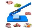 Household fruit and vegetable slicer slicer cutting rice cake knife cutting donkey-hide gelatin cake knife household rice cake slice - blue