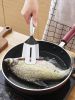 Kitchen stainless steel food clip frying spatula frying fish spatula steak spatula household kitchenware - kjdfh