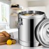 3.2 gallon Stainless Steel Insulated Stock Pot – Hot & Cold Beverage Container