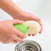 Crevice Brush Fruit And Vegetable Clean Cleaning Brush Portable Plastic Cleaning Vegetable Artifact Kitchen Gadgets Bendable - Green - China