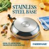 Classic Series 2 Pcs Stainless Steel Frying Pans / Skillet Set, Induction Compatible, Metal Utensil and Dishwasher Safe, 8.25 Inch and 10 Inch