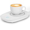 Coffee Mug Warmer Cup Warmer Auto Shut Off Coffee Tea Milk Electric Heater Pad Office Home Desk Coffee Mug Warmer Electric Beverage Warmer Mat 125.6℉/